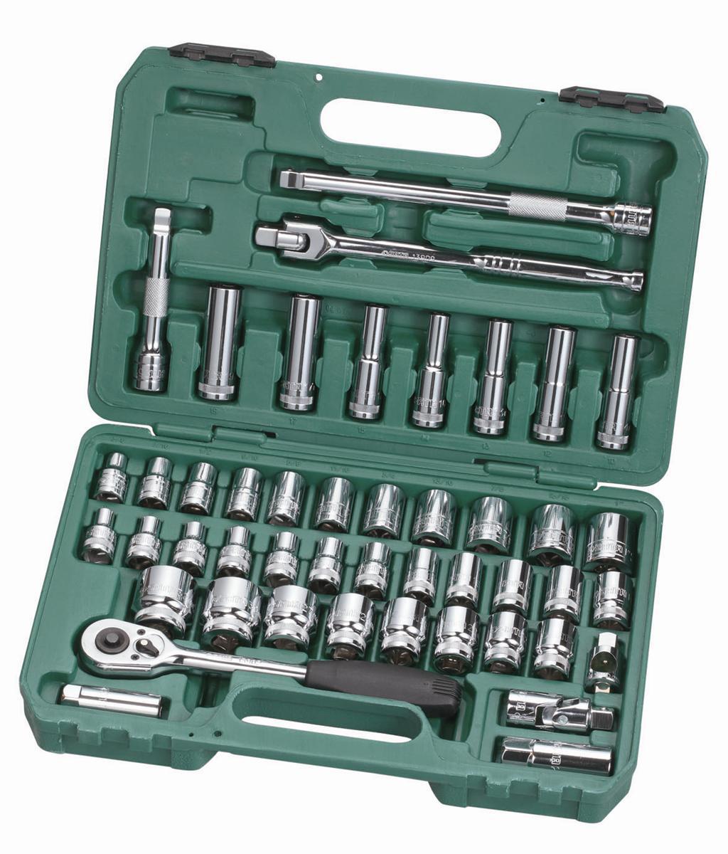 世達工具46件12.5MM系列公英制套筒組套 價格、廠家、圖片及產品詳情